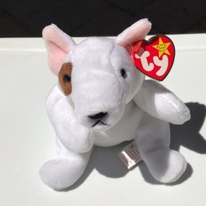 BUTCH Bull Terrier Dog The Beanie Babies Collection Vintage 1998